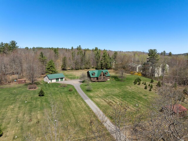 93 Roller Coaster Rd, Laconia, NH 03246 - aerial view of property's location featuring a forest