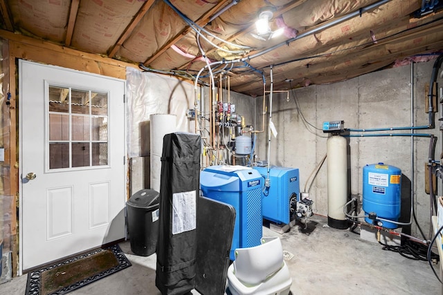 utilities featuring a heating unit