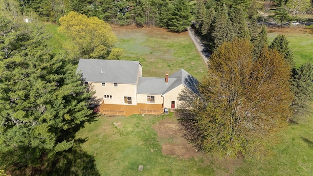 aerial view of property and surrounding area