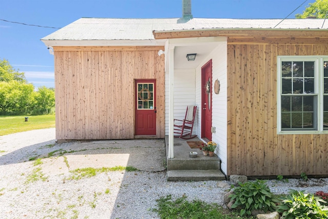 view of entrance to property