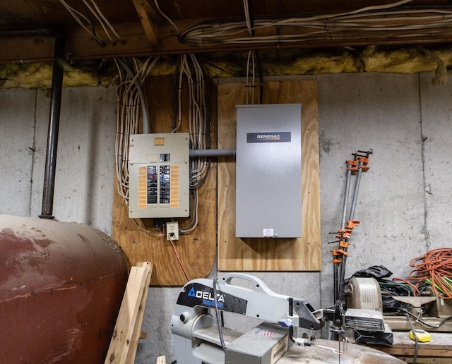 utilities featuring electric panel