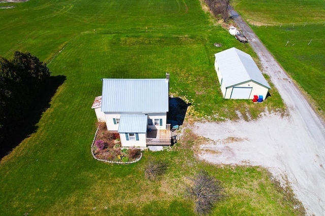 view of subject property