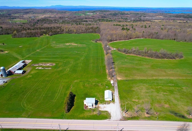 drone / aerial view