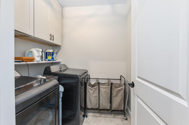 11 Carriage Hill Rd, Wilton, NH 03086 - washroom featuring washing machine and clothes dryer and cabinet space