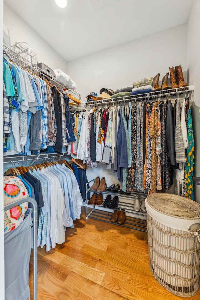 11 Carriage Hill Rd, Wilton, NH 03086 - spacious closet with wood finished floors