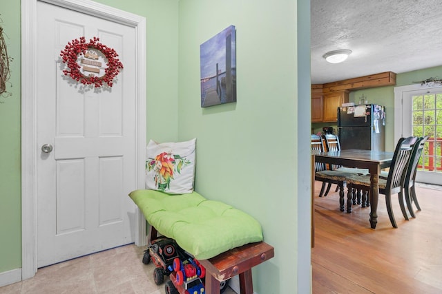 28 Putnam Hill Rd, Lyndeborough, NH 03082 - entryway with a textured ceiling and baseboards