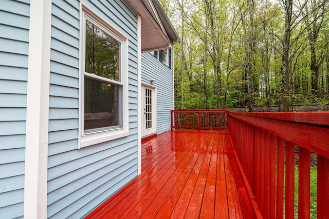 28 Putnam Hill Rd, Lyndeborough, NH 03082 - view of wooden terrace