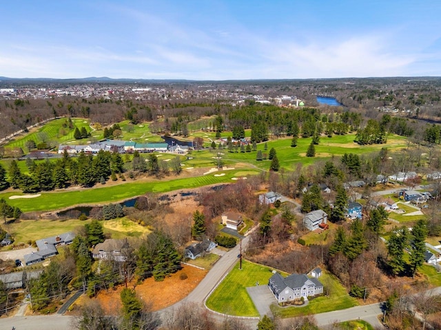 38 Farmington Rd, Nashua, NH 03060 - aerial view of property's location with a large body of water and a local golf course