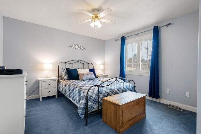 38 Farmington Rd, Nashua, NH 03060 - carpeted bedroom featuring baseboards and ceiling fan