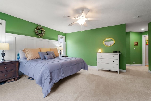 38 Farmington Rd, Nashua, NH 03060 - bedroom with carpet, a ceiling fan, and baseboards