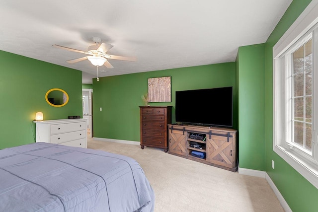 38 Farmington Rd, Nashua, NH 03060 - carpeted bedroom featuring baseboards, multiple windows, and ceiling fan