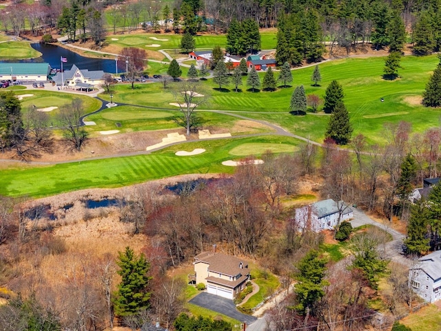 38 Farmington Rd, Nashua, NH 03060 - drone / aerial view of a local golf course and a nearby body of water