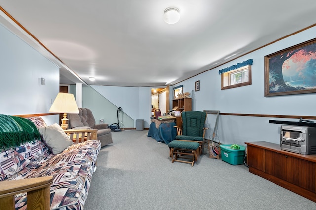 15 Garys Dr, Littleton, NH 03561 - view of carpeted living area