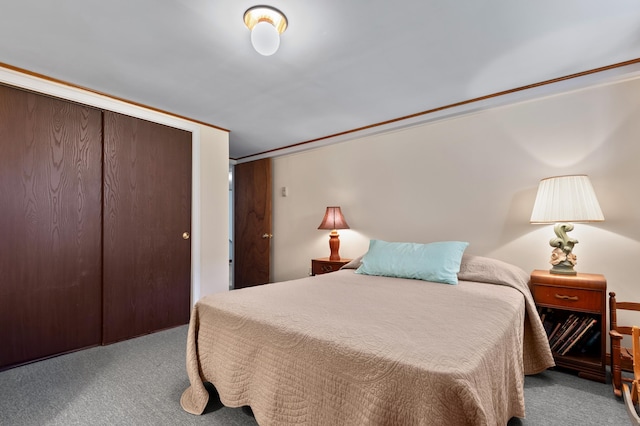 15 Garys Dr, Littleton, NH 03561 - bedroom with carpet flooring and a closet