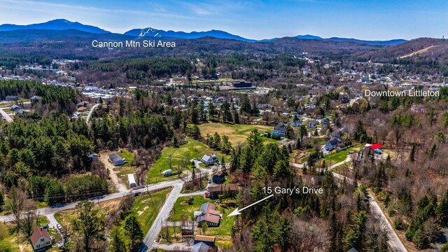 15 Garys Dr, Littleton, NH 03561 - view of property location with mountains and a heavily wooded area