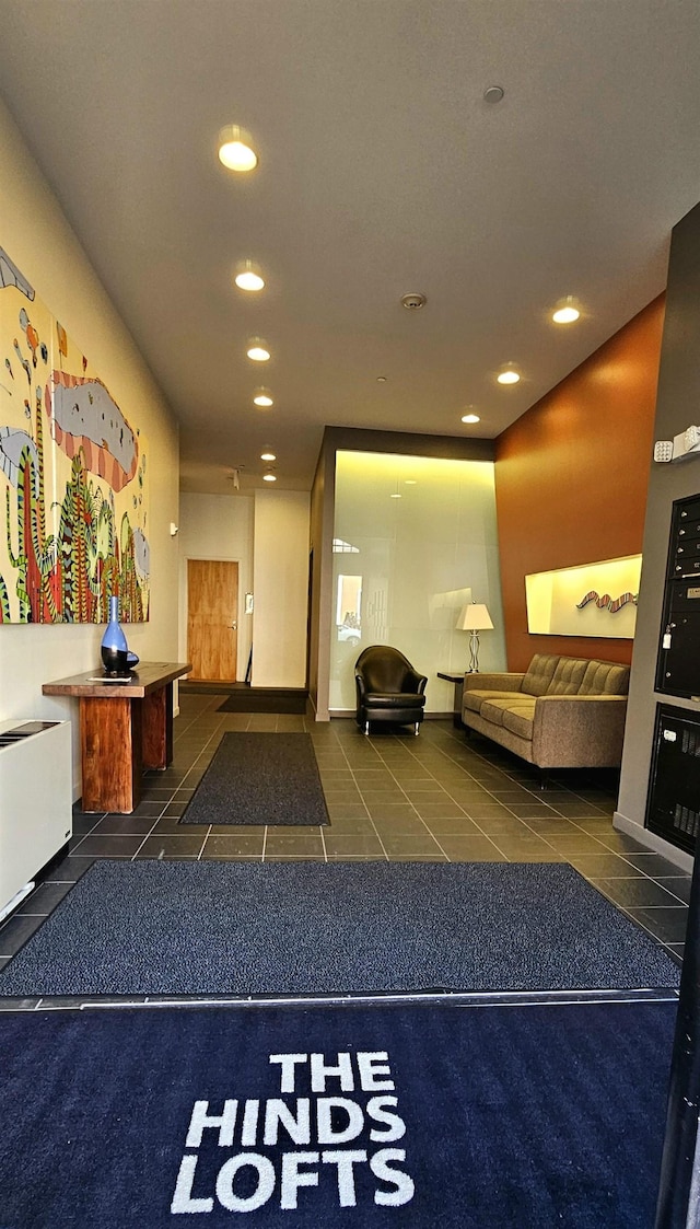 161 St Paul St Unit 001, Burlington, VT 05401 - common area featuring recessed lighting