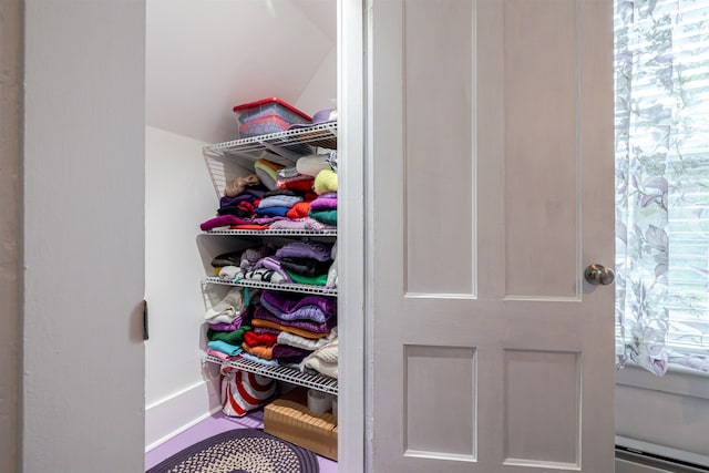 view of closet
