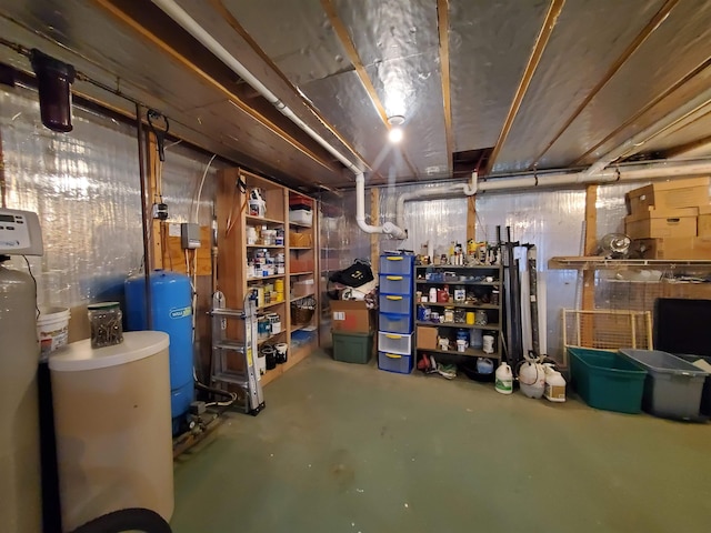view of storage