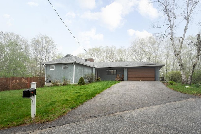113 Watchtower Rd, Hopkinton, NH 03229 - view of front of house with asphalt driveway and an attached garage