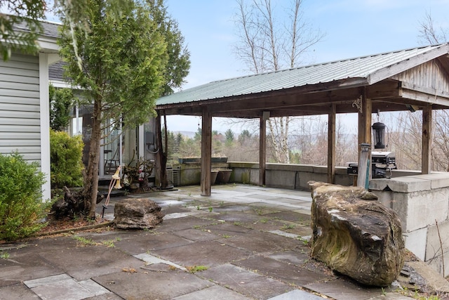 331 Gilman Rd, Sheldon, VT 05450 - view of patio with a gazebo