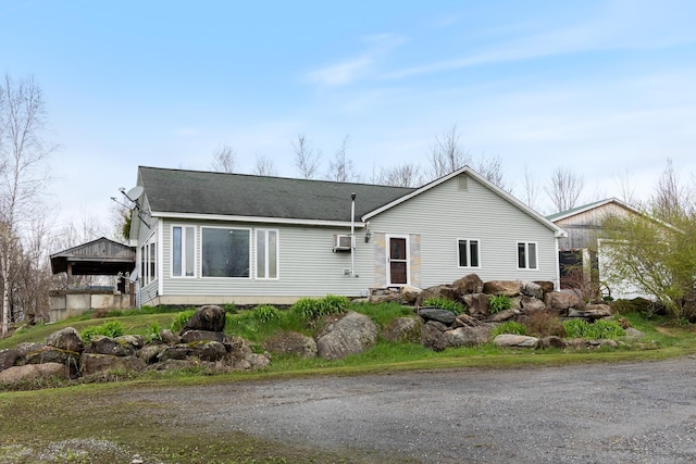 331 Gilman Rd, Sheldon, VT 05450 - single story home featuring a shingled roof