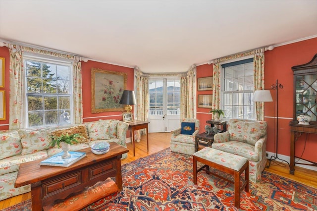 144 Parsons Rd, Dublin, NH 03444 - sitting room with plenty of natural light and wood finished floors