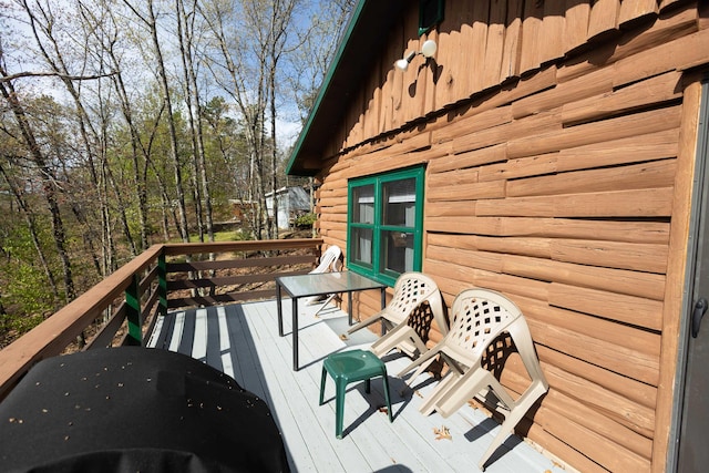 view of deck