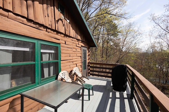 view of deck