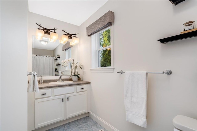 371 Tibbetts Hill Rd, Goffstown, NH 03045 - full bathroom featuring vanity and a shower with shower curtain