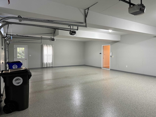 371 Tibbetts Hill Rd, Goffstown, NH 03045 - garage featuring a garage door opener