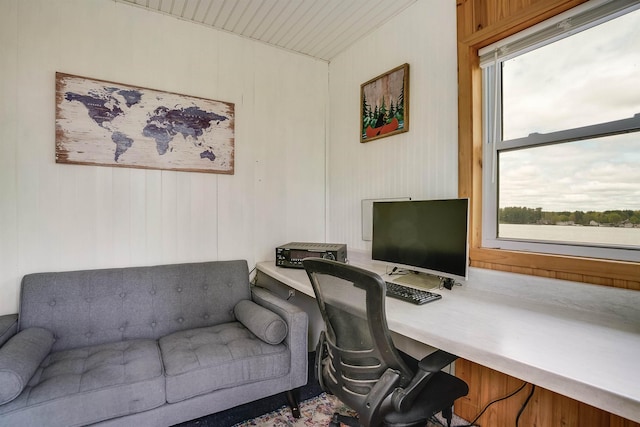 view of office space
