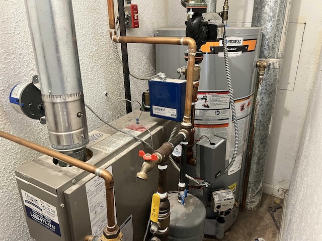 utilities with gas water heater