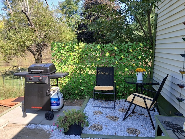 108B Main St Unit B, Plaistow, NH 03865 - view of patio featuring a grill