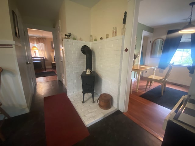 108B Main St Unit B, Plaistow, NH 03865 - hall with wood finished floors