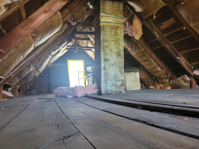 70 Bridge St, Hillsborough, NH 03244 - view of attic
