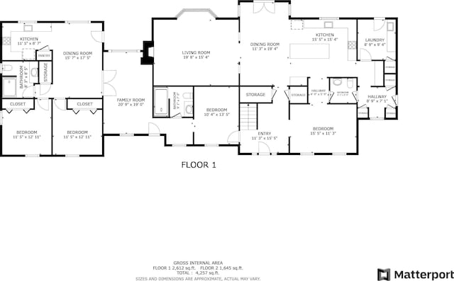 floor plan / room layout