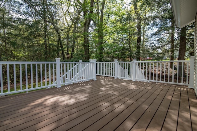 view of deck