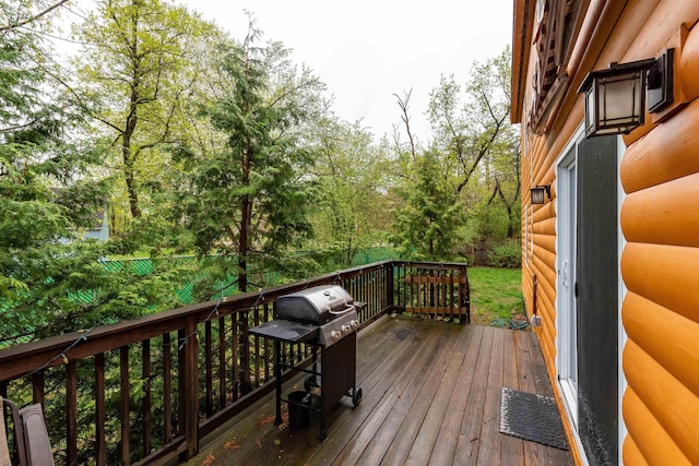 40 Butternut Ln, Conway, NH 03813 - deck featuring grilling area