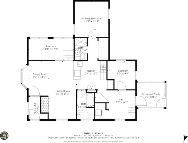 34 Bay Rd, Conway, NH 03818 - home floor plan
