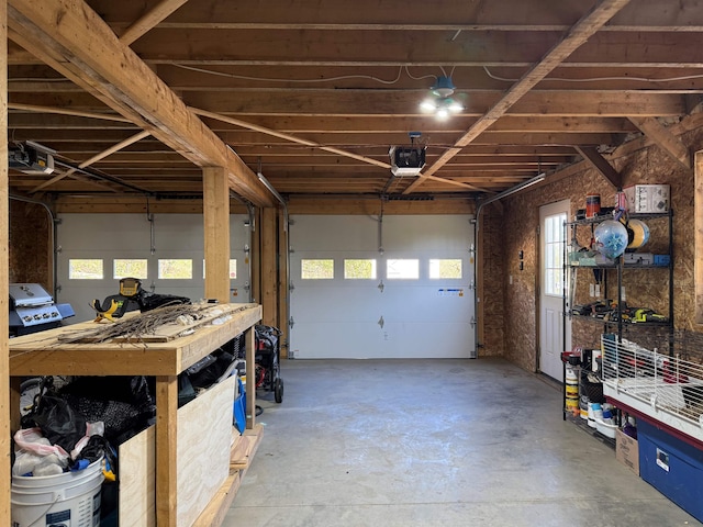 687 Chilafoux Hl, Irasburg, VT 05845 - garage with a garage door opener