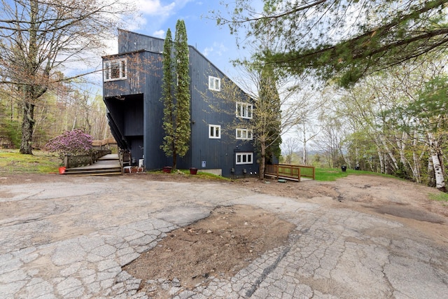 view of rear view of house