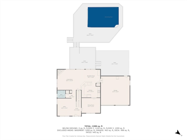 floor plan / room layout