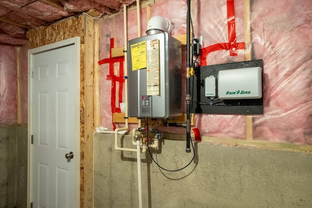 utilities with water heater