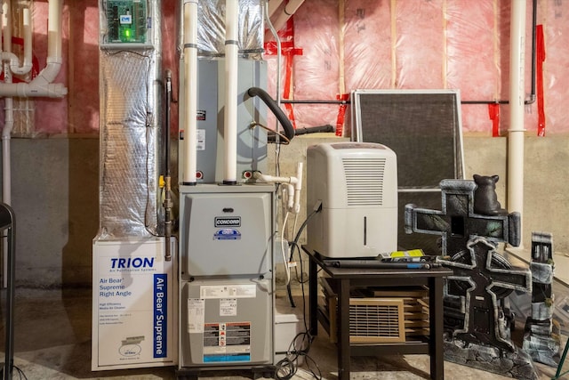 view of utility room