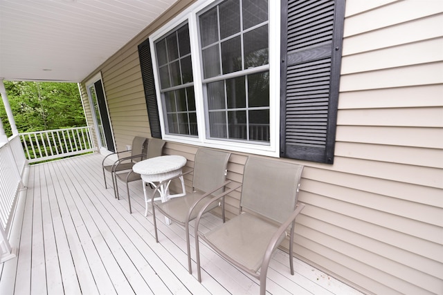 108 Brenner Dr, Conway, NH 03818 - wooden deck featuring a porch