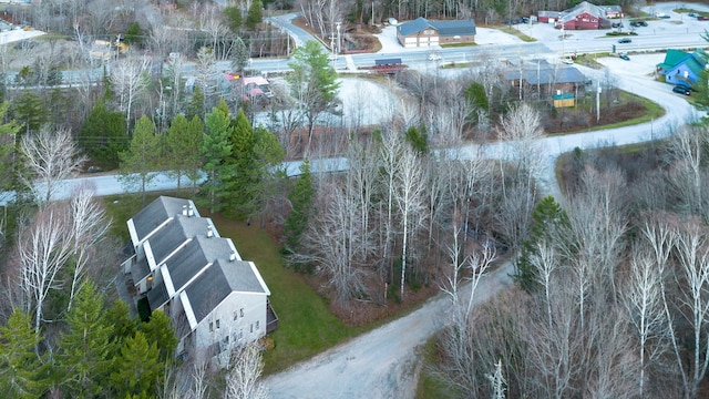 aerial view of property's location