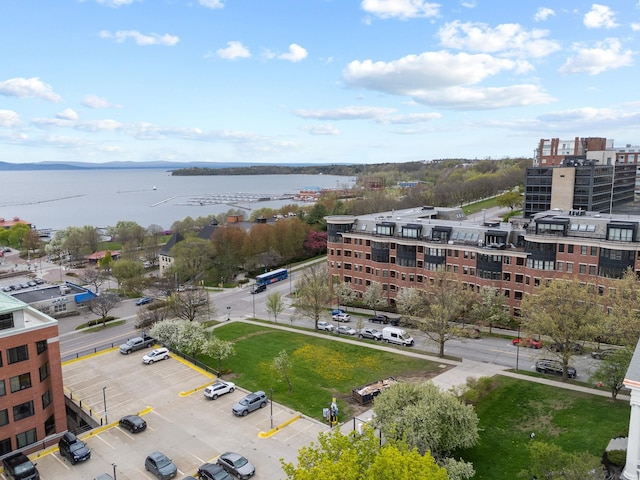 40 College St Unit 210, Burlington, VT 05401 - drone / aerial view of a nearby body of water