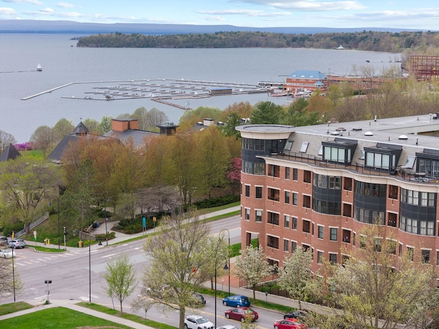 40 College St Unit 210, Burlington, VT 05401 - bird's eye view of a nearby body of water