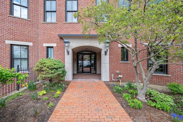 40 College St Unit 210, Burlington, VT 05401 - view of exterior entry with brick siding