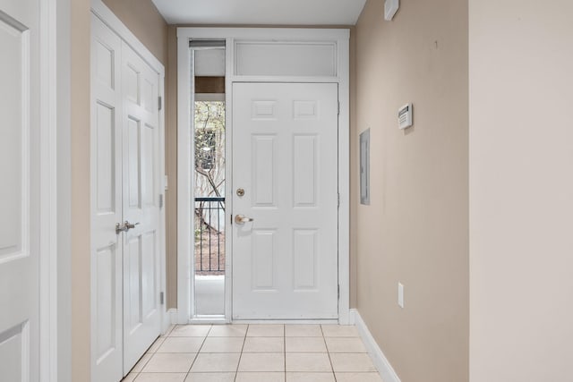 40 College St Unit 210, Burlington, VT 05401 - entrance foyer featuring light tile patterned floors and baseboards
